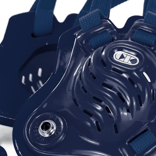 Cliff Keen Tornado Wrestling Headgear (Navy Blue) - Image 3