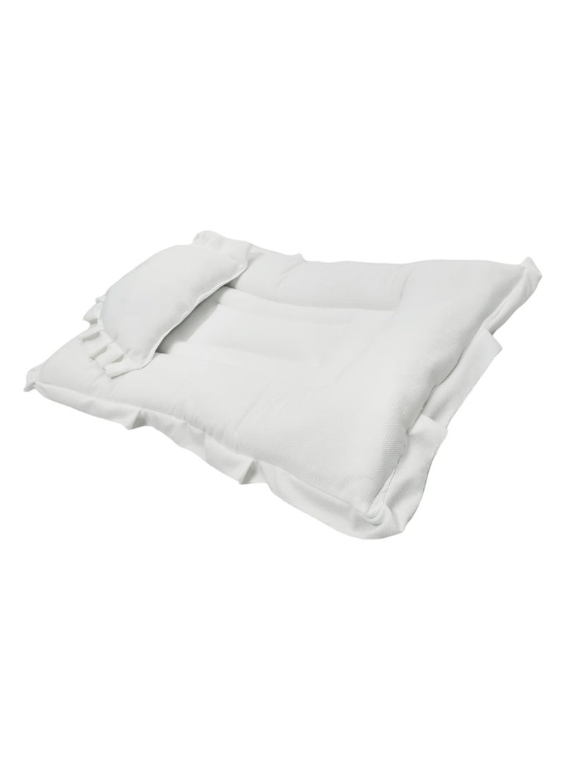 BABYCARA Baby Bed with Thick Mattress Pillow for Newborn Babies 80x55cm  - Image 3