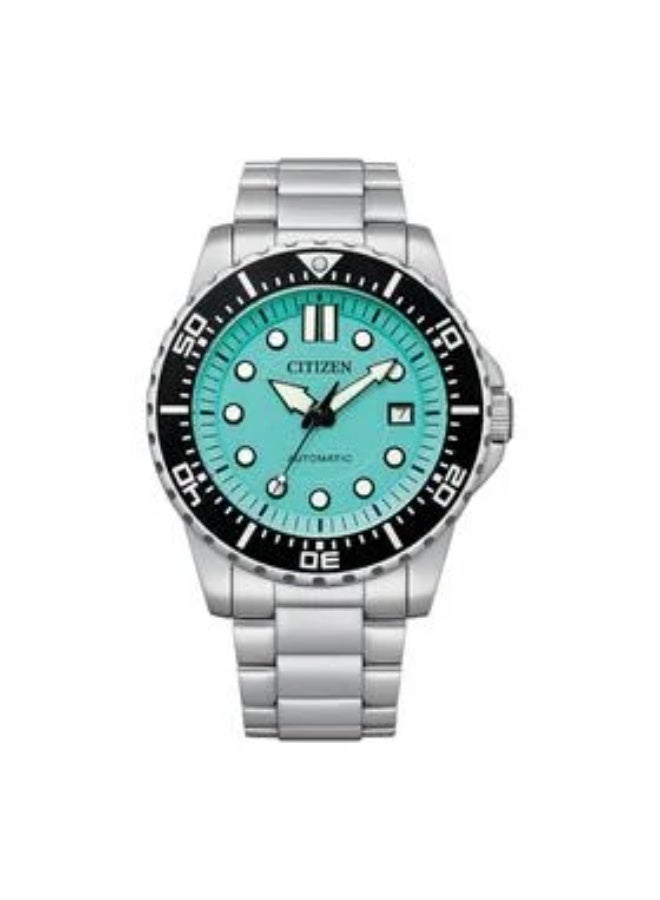 CITIZEN ساعة رياضية أوتوماتيكية للرجال من سيتيزن NJ0170-83X بقرص أزرق - Image 1