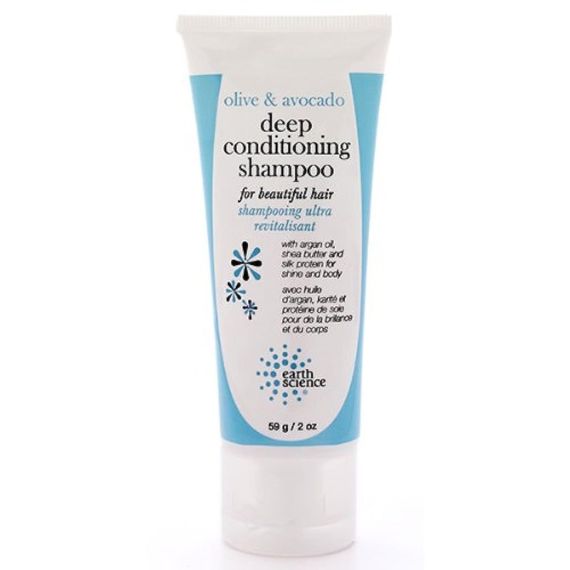 Earth Science Olive and Avocado Deep Conditioning Shampoo 2 Ounce