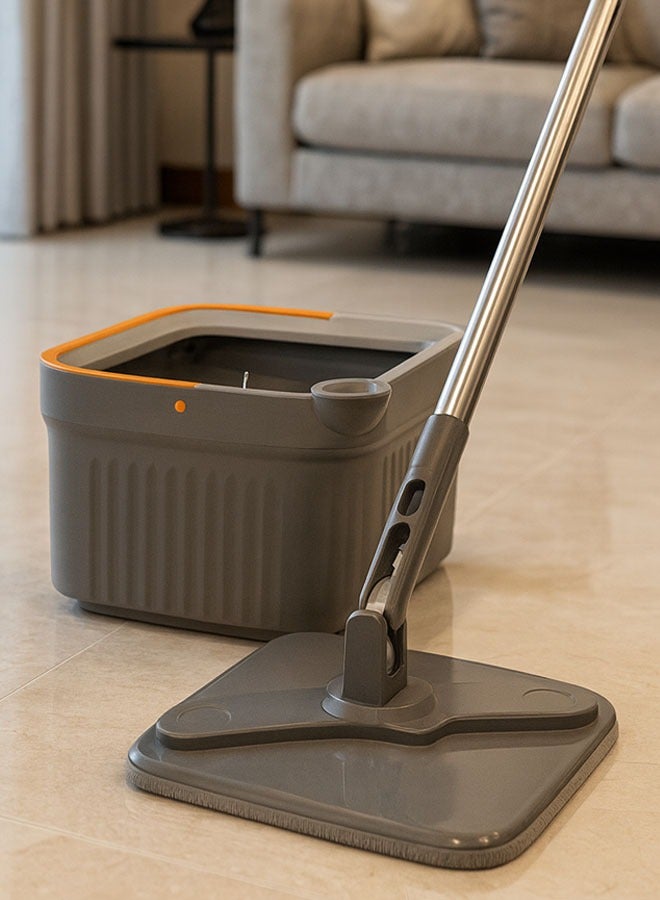 كادي ون ممسحة لمسح الارضيات ماجيك ستوك مع مقبض دائري و دلو قابل للنقل - Image 1