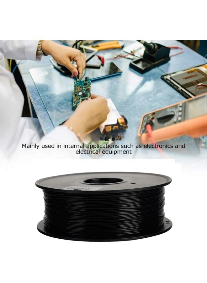 melfi Electrical Insulated Tinned Copper Wire For Electrical Wiring Etc - Od 1.3Mm 100M Black  - Image 4