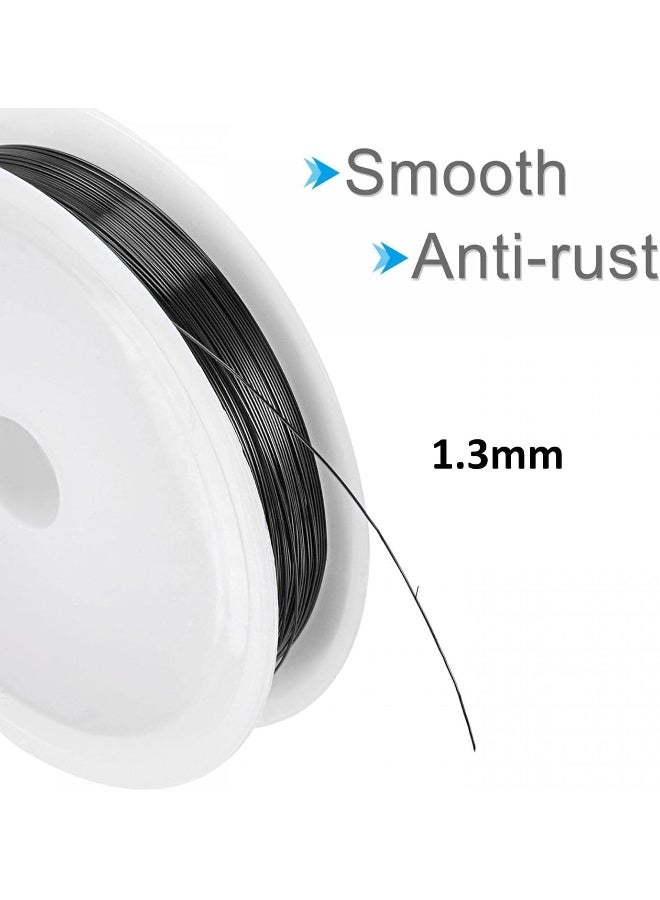 melfi Electrical Insulated Tinned Copper Wire For Electrical Wiring Etc - Od 1.3Mm 100M Black  - Image 2