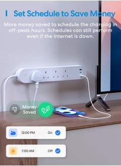 meross Meross Smart Fast Charging Power Strip  - Image 5