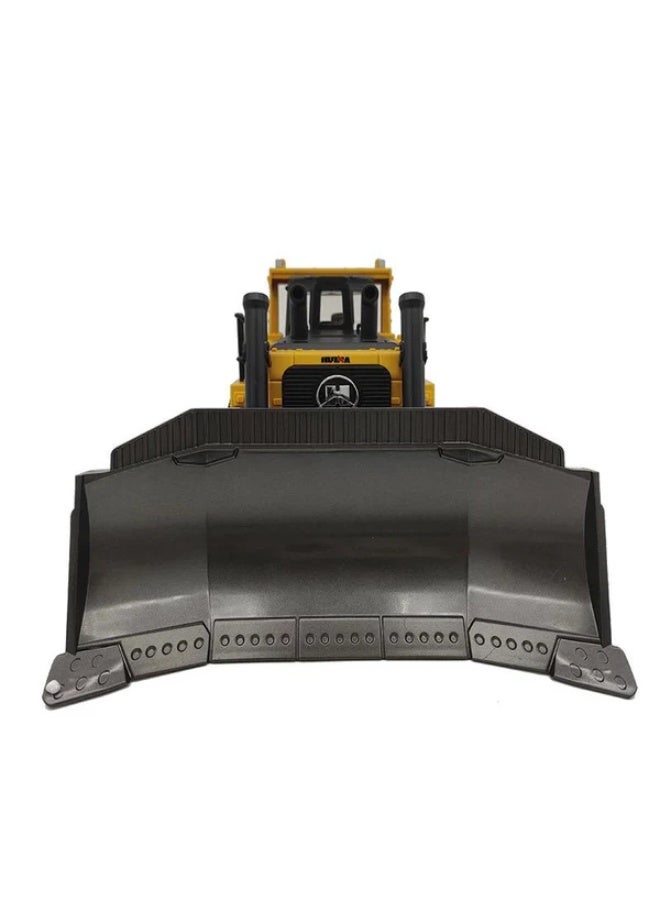 Huina 1569 1:14 RC Bulldozer Remote Control Construction Vehicle with Rechargeable Battery - Image 4