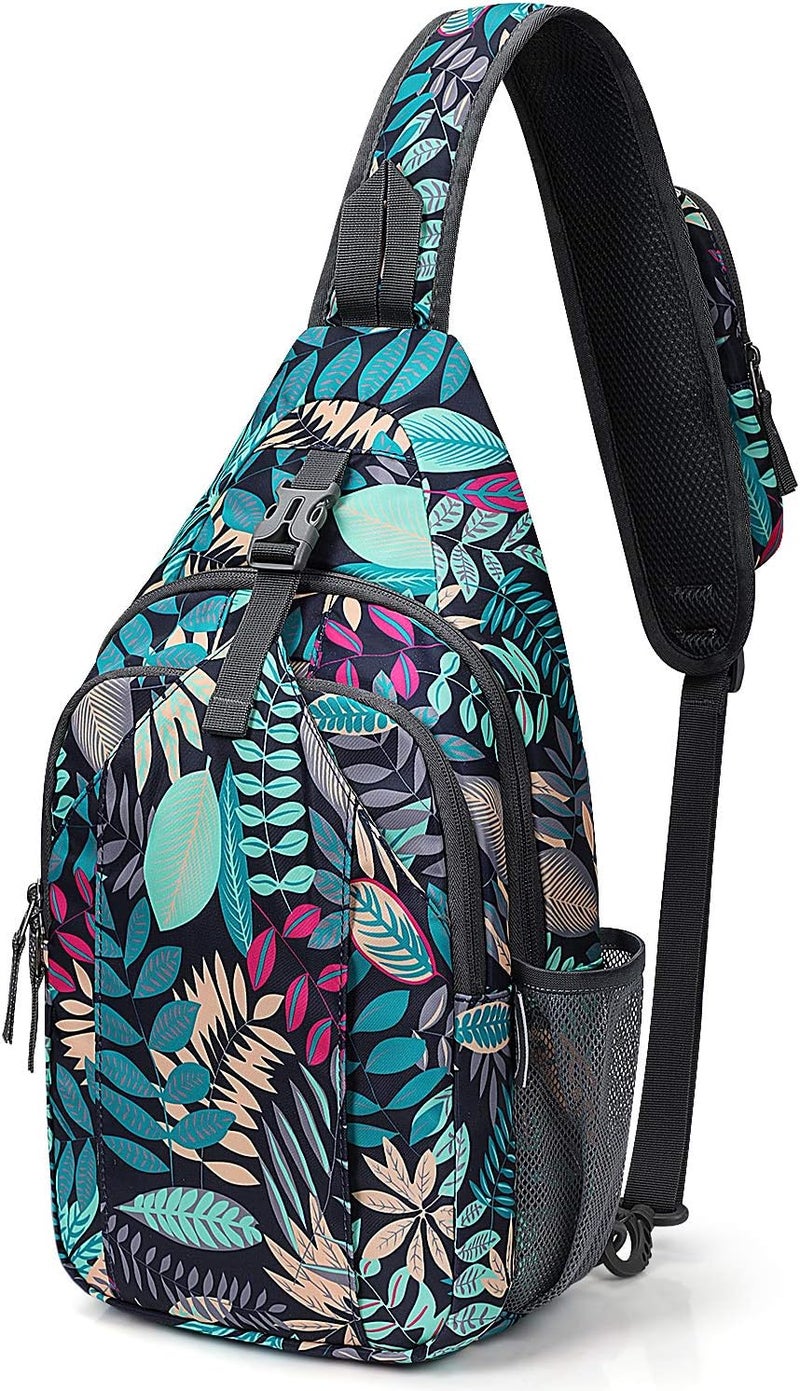 G4Free Sling Bag Backpack Anti Theft Chest Shoulder Bag Crossbody Gym Daypack with Earphone Hole for Outdoor Cycling Travel Hiking Men Women - Image 1