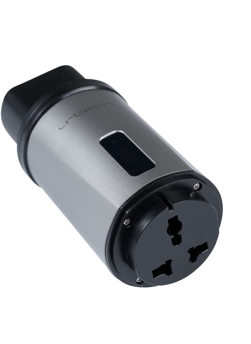 urtech URTECH GB/T  V2L Adapter | Professional Mobile Power Station | Premium EV Accessory with Digital Display  - Image 3