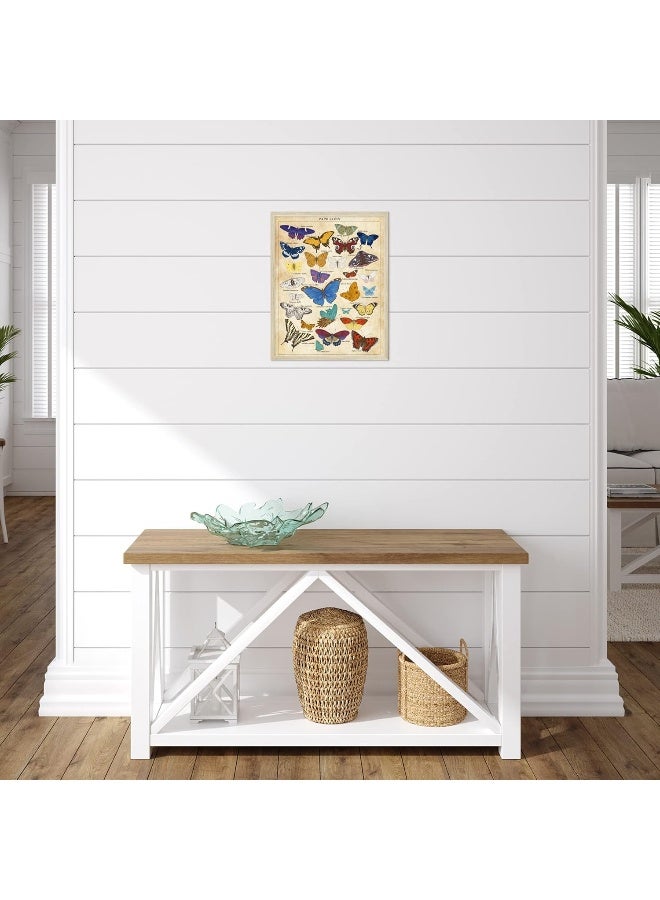 Insire Vintage Butterfly Poster, Butterfly Posters, Butterfly Poster Vintage - Set of 1 (11x14in) Butterfly Print, Vintage Wall Art, Vintage Butterfly Wall Art - Wall Posters For Bedroom - Unframed - Image 2
