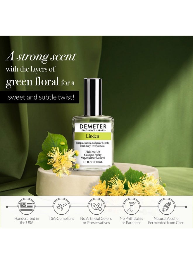 Demeter - DEMETER Linden, 1 oz Cologne Spray, Perfume for Women - Image 1