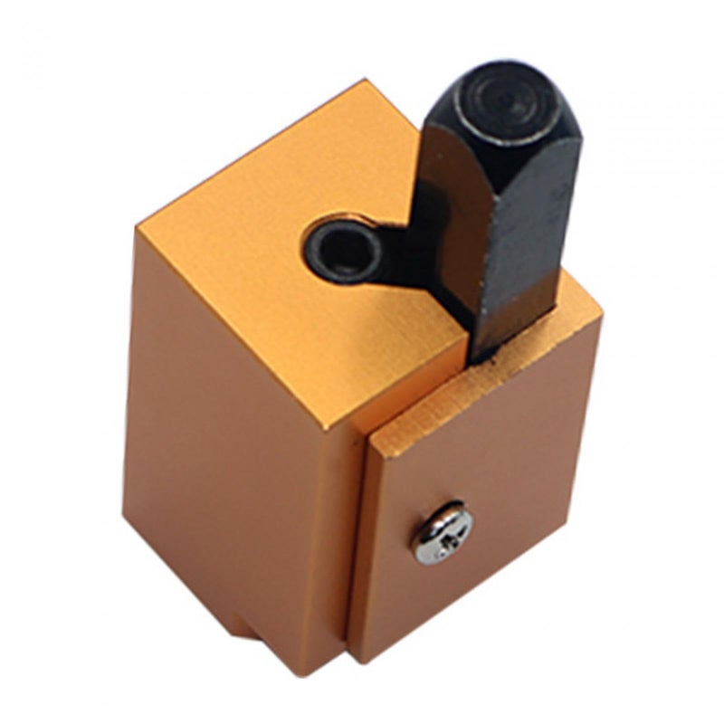 Black Square Mortise Chisel Corner Cutting Tool Ergonomic Metal Handle Framing - Image 2