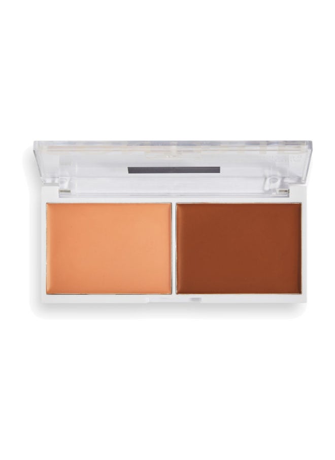 Revolution Relove Cream Contour Duo Medium