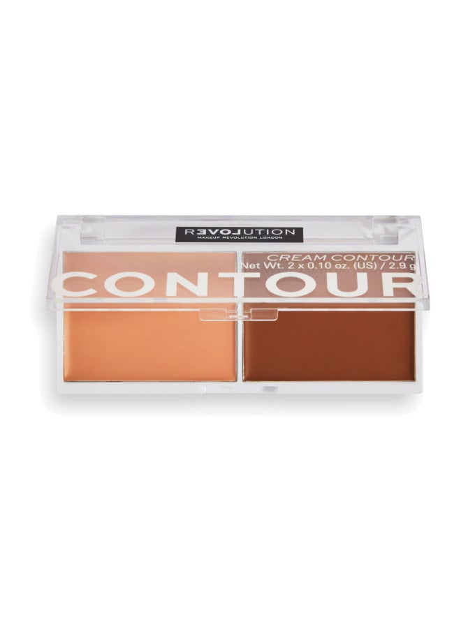 Revolution Relove Cream Contour Duo Medium