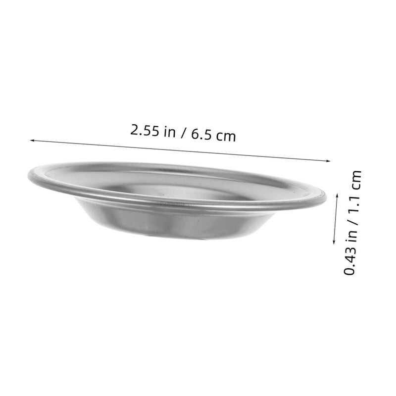 Stainless Steel Tea Bag Holder Saucer Dish Organizer For Home Office Kitchen - Image 3