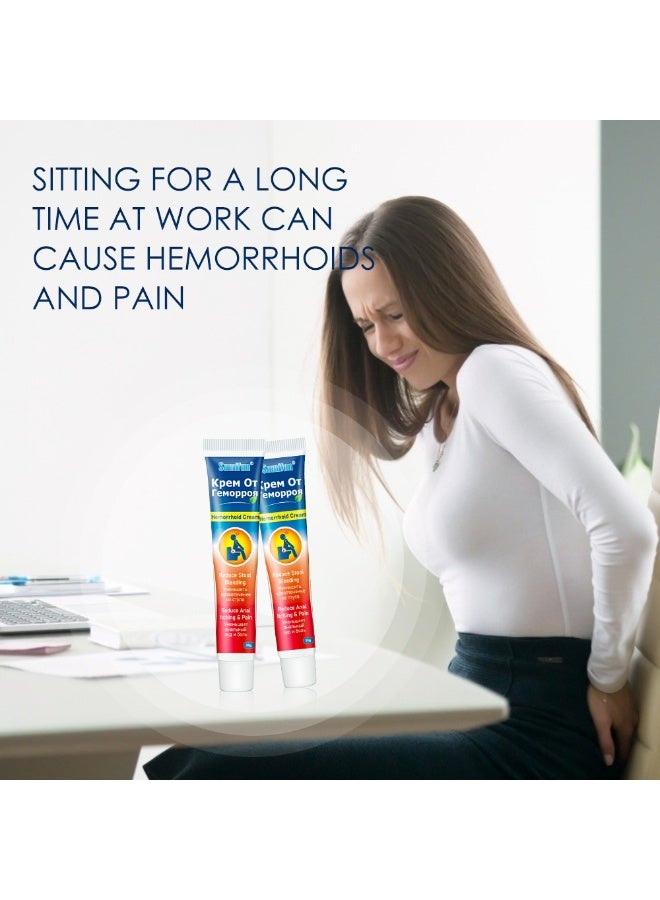 سوميفون كريم البواسير سوميفن، كريم البواسير، البواسير المختلطة الداخلية والخارجية، ضمادة K10023 - Image 4
