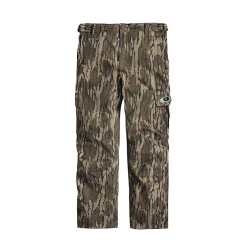 Mossy Oak Camo Kids Hunting Pants Youth Cotton Mill - Image 1