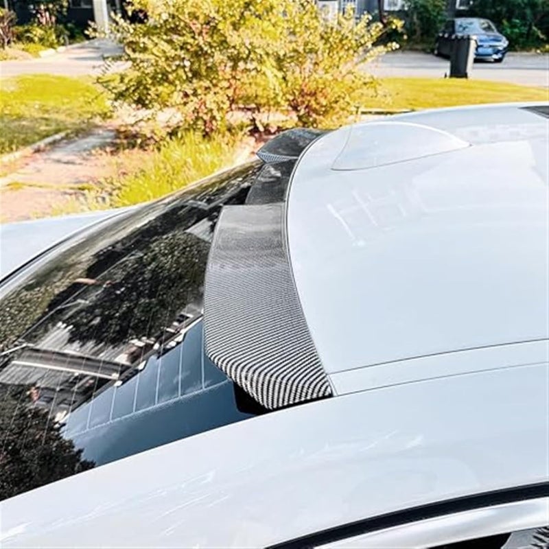 DEMULAX Carbon Fiber Look Rear Spoiler for BMW 3 Series and M3 - Image 2