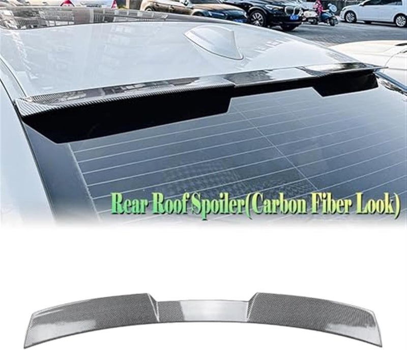 DEMULAX Carbon Fiber Look Rear Spoiler for BMW 3 Series and M3 - Image 5