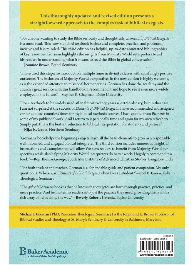 null - Elements Of Biblical Exegesis A Basic Guide For Students And Ministers - Image 1