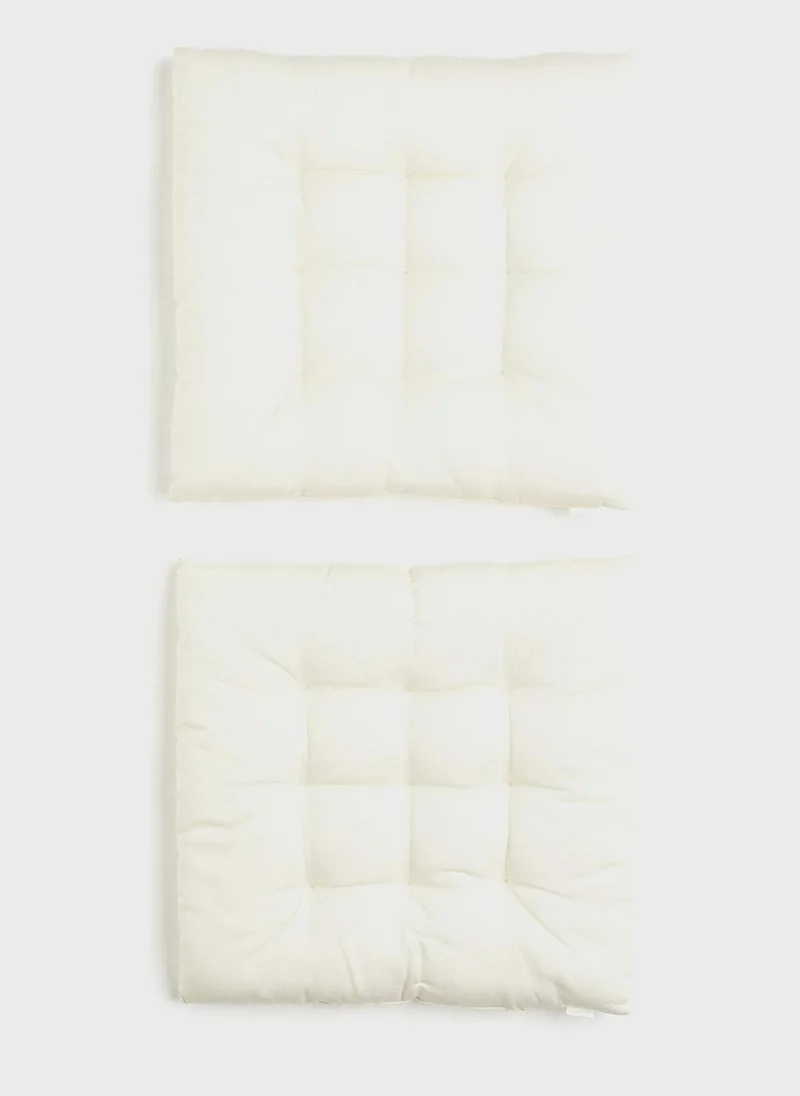 اتش اند ام 2-Pack Cotton Seat Cushions 38X38