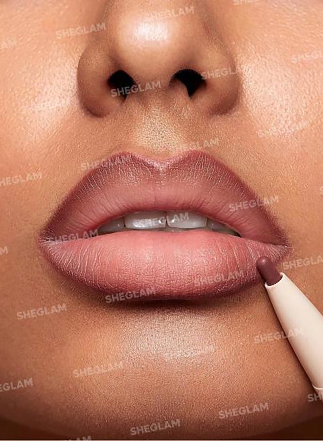 SHEGLAM GLAM 101 LIPSTICK & LINER DUO - Berry Whip - Image 5