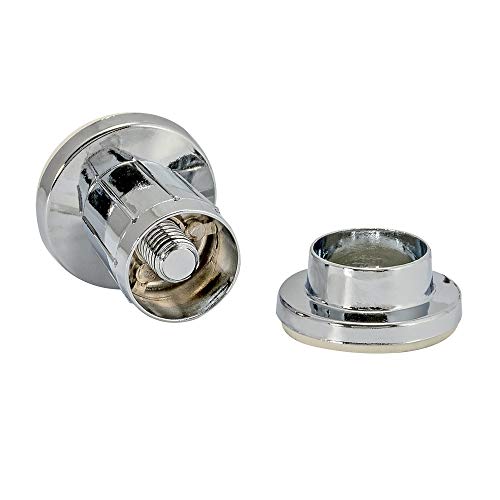 EZ-FLO Adjustable Shower Rod Flange, One Pair, Chrome Die Cast, 15093 - Image 2
