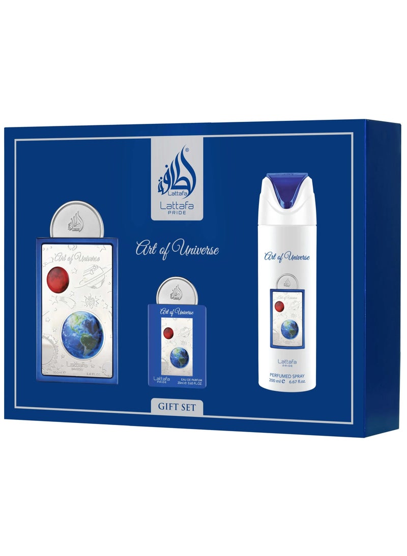 Lattafa Pride 3 Piece Giftset - Art of Universe - Image 1
