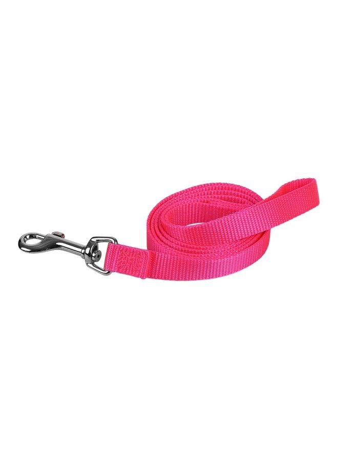 NIBEMINENT 3-Piece Adjustable Collar, Harness And Leash Set Pink/Black - Image 3