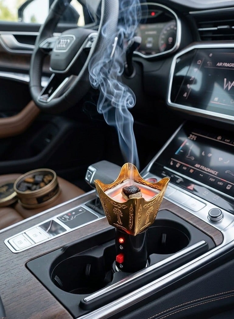 مبخرة كهربائية صغيرة محمولة للسيارة - WF-003-G - Image 5