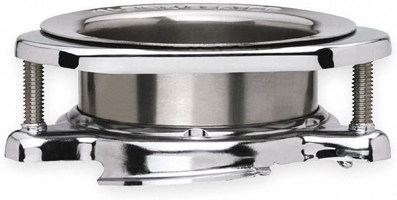 InSinkErator QLM-00 Quick Lock Mounting Flange in Polished Stainless Steel