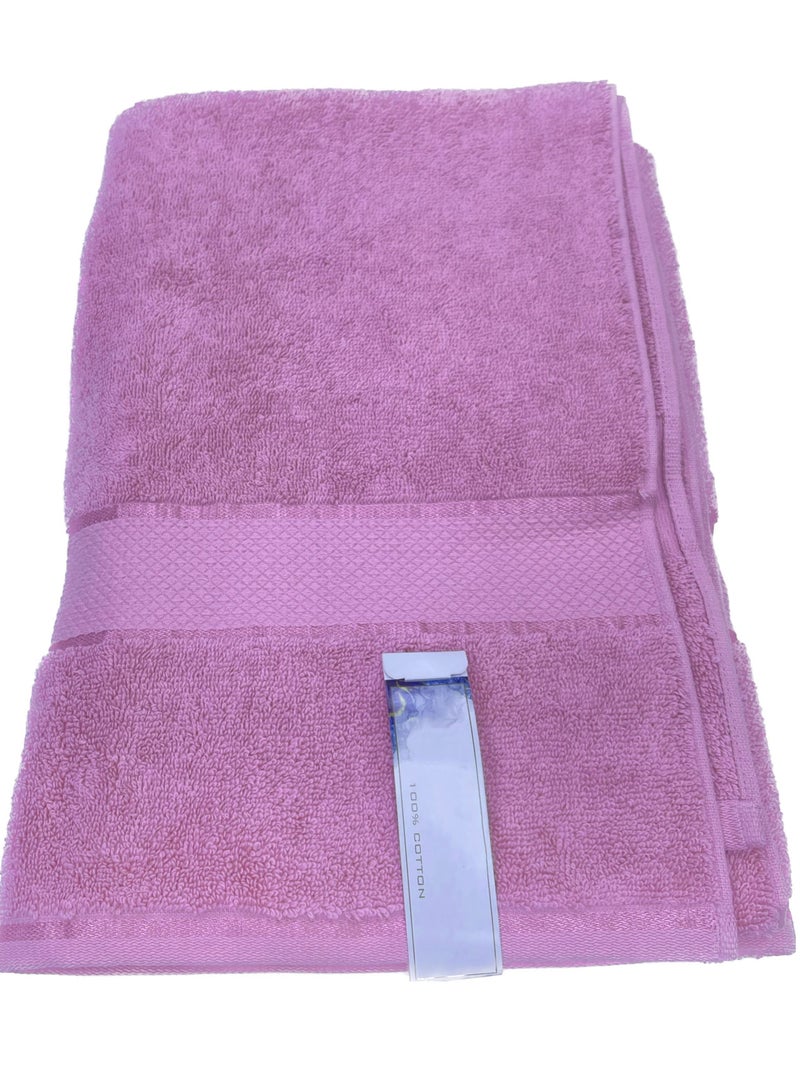 الوصيف منشفة استحمام ناعمة وفائقة الامتصاص مصنوعة من القطن الطبيعي وسط