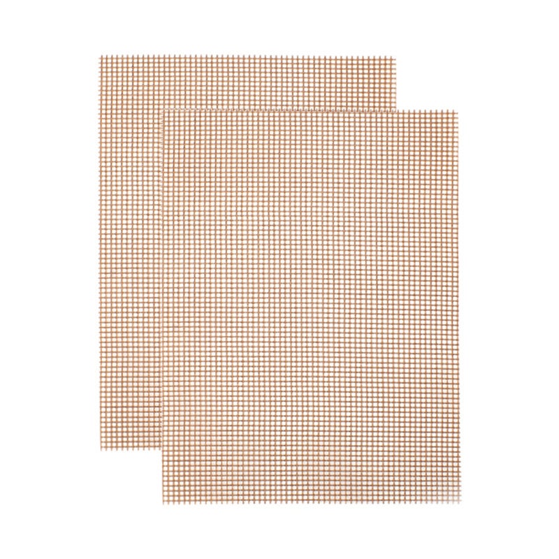 📦 أطقم ٥ قطع من حصيرة شبكية للشوي من إف إي مقاومة للحرارة بدرجة عالية باللون البيج - Image 4