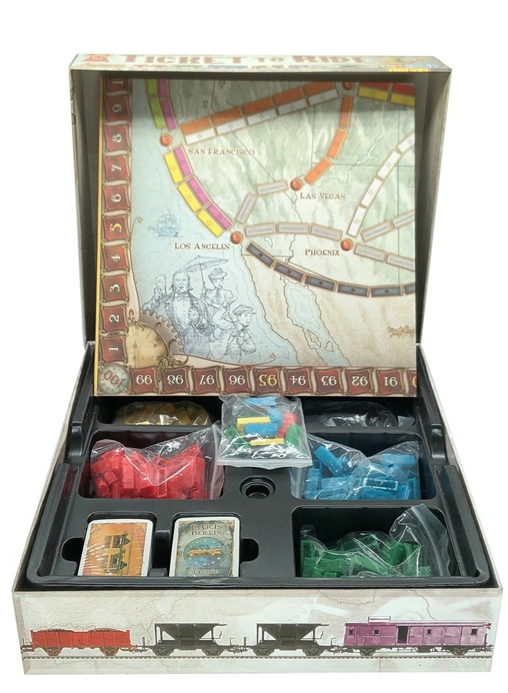 Ticket to Ride Europe Board Game - Image 2