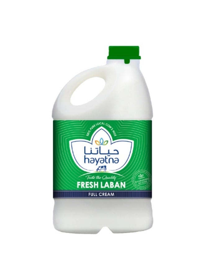 Fresh Laban, Full Fat - 2 Ltr, UAE