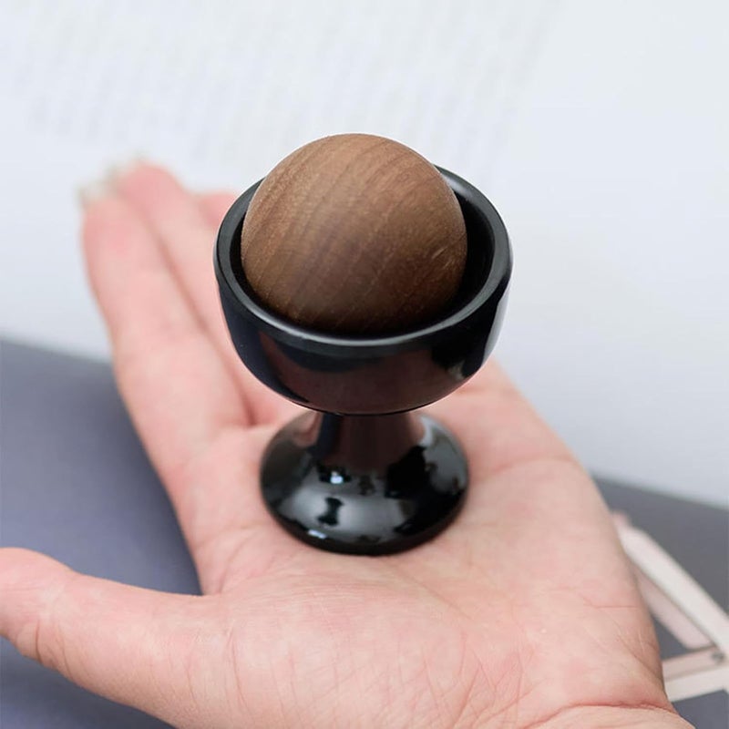 Essential Oil Aroma Portable Birthday Gift Home Decor Modern Tabletop Ornament for Desk Bedroom Office Car, Black - Image 3