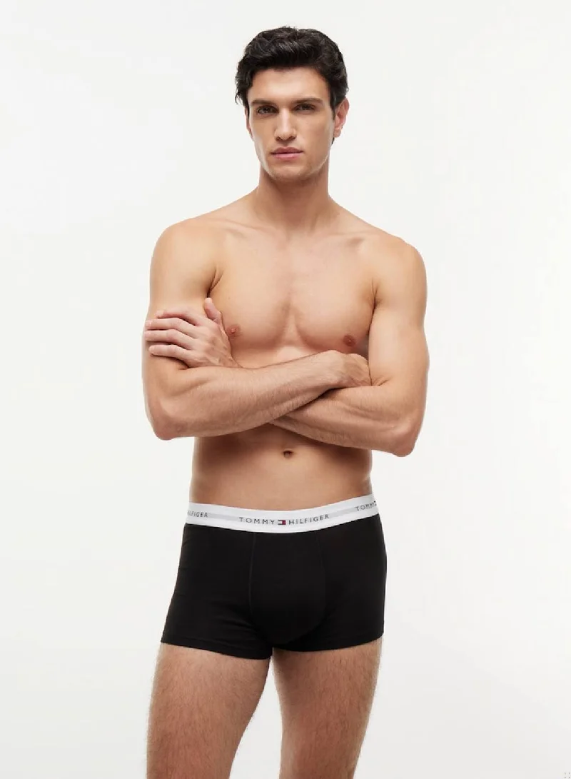 TOMMY HILFIGER 3-Pack Signature Repeat Logo Waistband Trunks