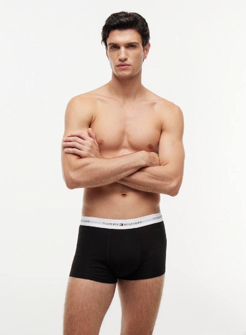 TOMMY HILFIGER 3-Pack Signature Repeat Logo Waistband Trunks - Image 2