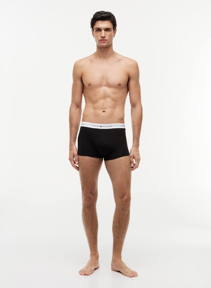 TOMMY HILFIGER 3-Pack Signature Repeat Logo Waistband Trunks - Image 3