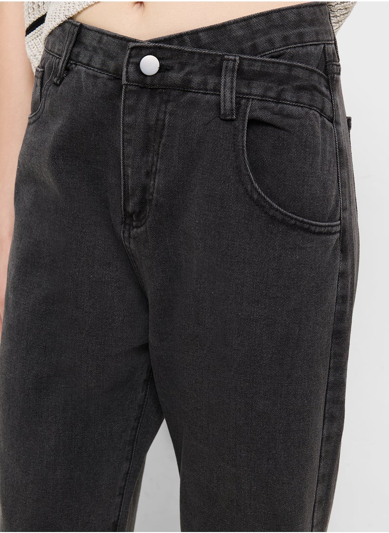 Ginger High Waist Straight Fit Jeans  - Image 4
