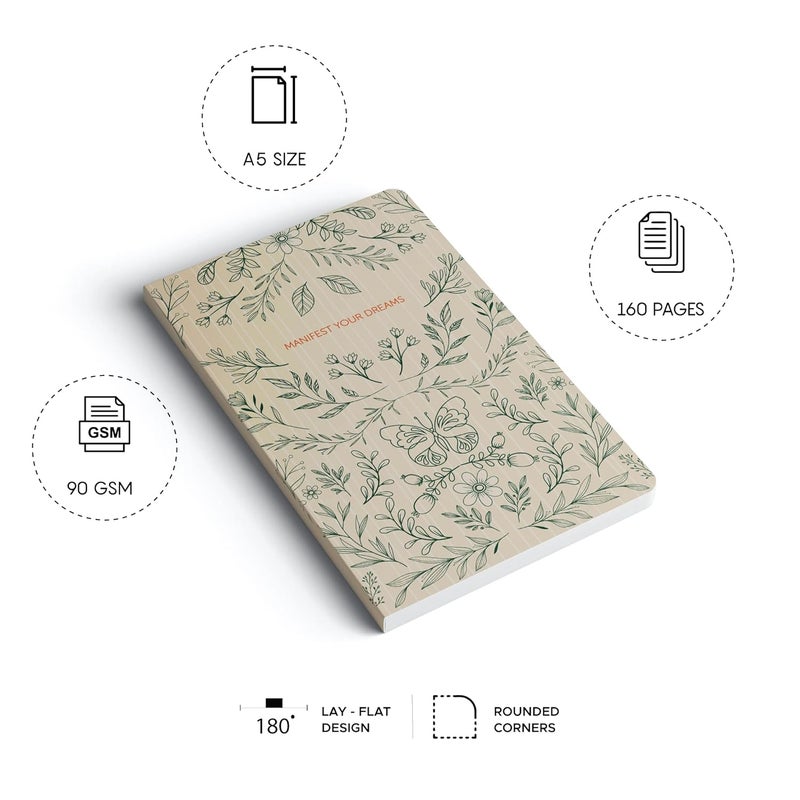 FACTOR NOTES دفتر A5: مخطط | 90 جرام | 160 صفحة (مانيفيست) - Image 3