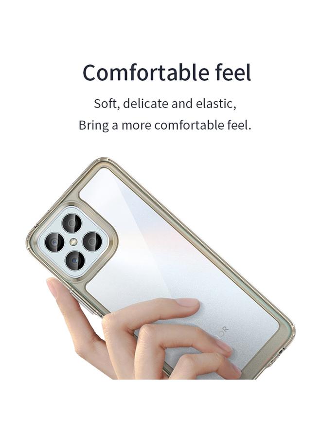 زبون جراب هاتف Honor X8 من سلسلة ملونة من الأكريليك + TPU - Image 5