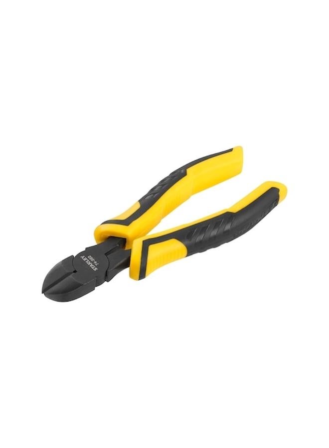 Stanley Dynagrip Corrosion-Resistant Diagonal Cutting Pliers Black and Yellow 150mm STHT0-74362  - Image 1