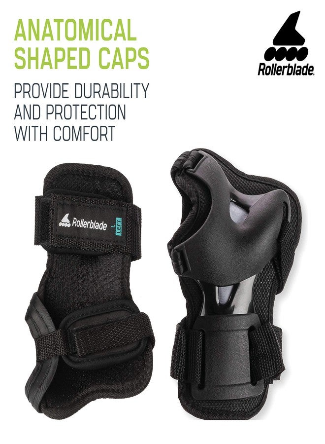 Rollerblade Skate Gear Wrist Pad Protective Gear, Unisex, Multi Sport Protection, Black, S - Image 3