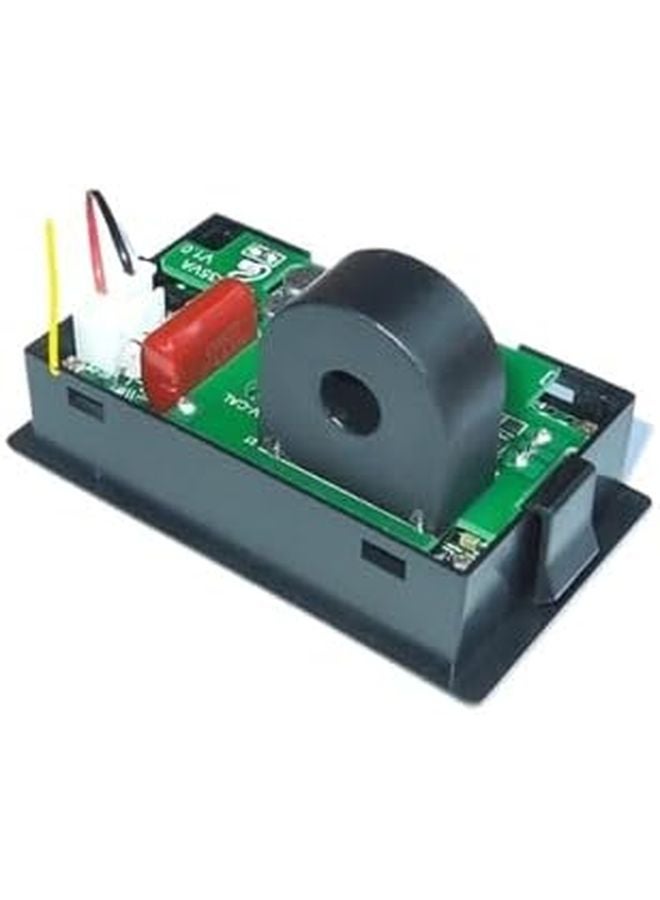 عداد الفولت أمبير ذو الغطاء الأسود 100 أمبير تيار متردد مفتوح مغلق أحادي الطور - Image 4