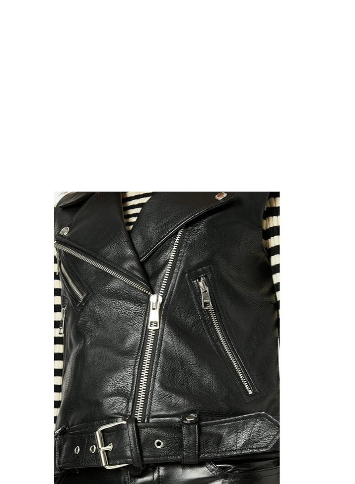 اونلي حمالة صدر نسائية من الجلد الصناعي من فيرا فقط - Image 2