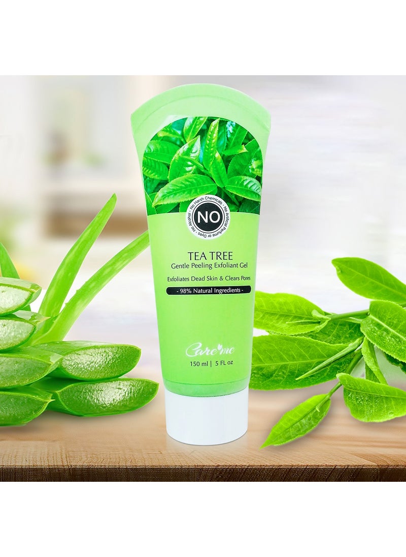 Care Me - Facial Exfoliating Gel, Non-Scrub Gentle Exfoliantor for Face & Body, Exfoliates, Peels, and Removes Dead Skin Cells, Reveals Glowing, Brighter Skin, 150 ml/5 fl oz - Image 1