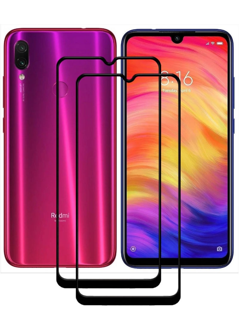 ACLIX 2 Pieces Antistatic ESD Dustproof Premium Quality High Definition Tempered Glass Screen Protector Designed For Xiaomi Redmi Note 7 - Image 1