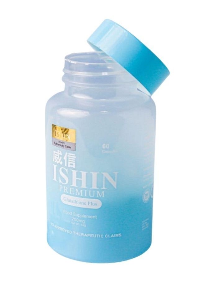ISHIN - Premium Glutathione Food Supplement 400mg (60 capsules) - Image 1