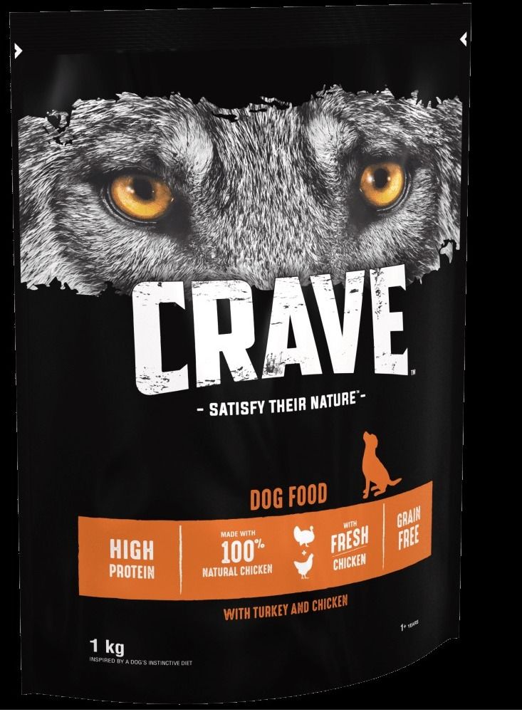 كريف كامل مع طعام تركي ودجاج جاف للكلاب 1 كيلو - Image 1