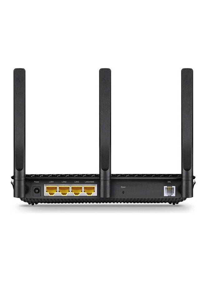 تي بي لينك راوتر مودم واي فاي آرتشر VR600 لاسلكي ثنائي النطاق بتردد 5 جيجاهرتز باتصال VDSL/ADSL جيجابت من تي بي لينك لون أسود. - Image 2