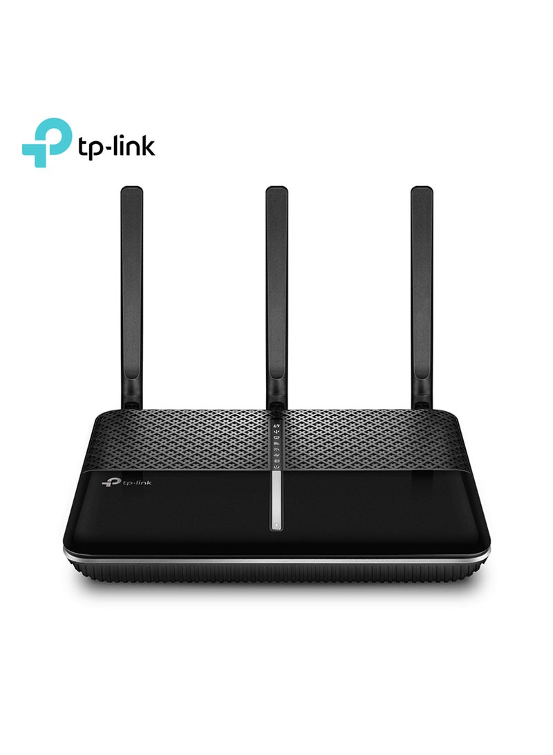 تي بي لينك راوتر مودم واي فاي آرتشر VR600 لاسلكي ثنائي النطاق بتردد 5 جيجاهرتز باتصال VDSL/ADSL جيجابت من تي بي لينك لون أسود. - Image 1